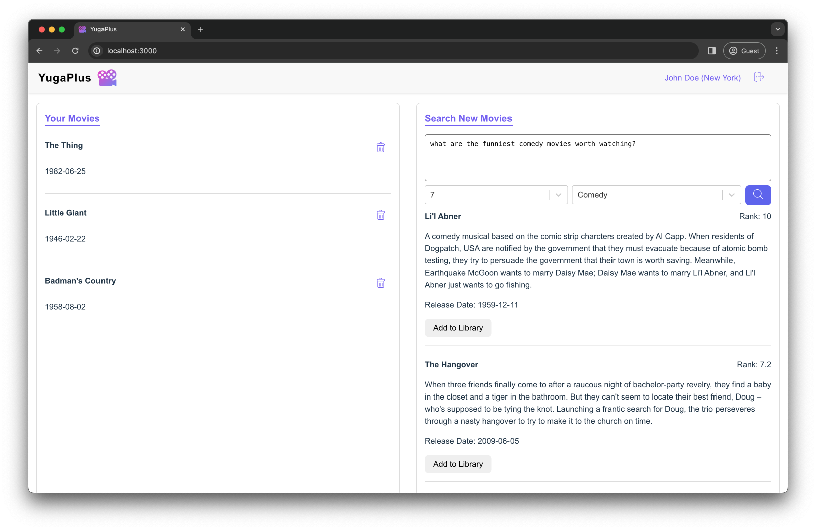 Similarity Search Result Similarity Search Result